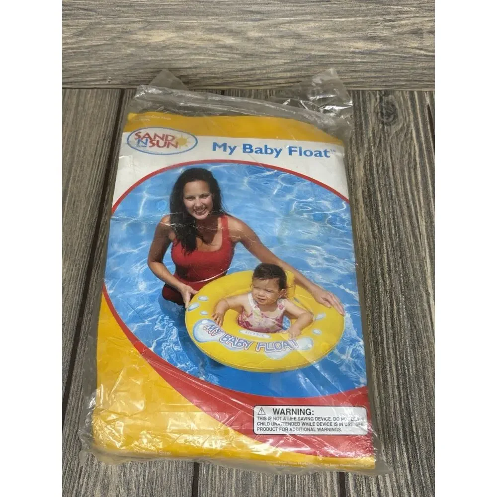 New Old Stock Sealed Intex Sand N Sun MY BABY FLOAT Inflatable